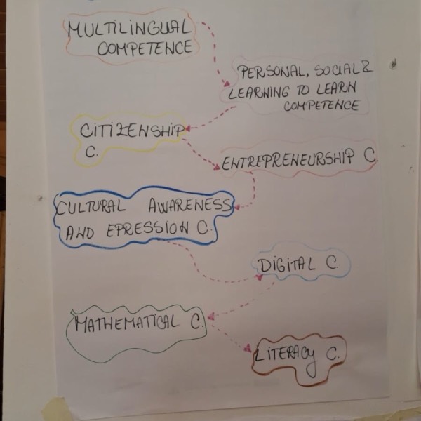 Poster despre competențele Youthpass